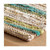 Dash & Albert Francisco Green Woven Cotton Rug