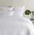Pine Cone Hill Power Shake Scallop White Quilted Sham