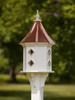 14"W x 36"H - Octagon Dovecote Birdhouse With Portals 