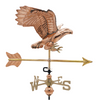 Small Diving Eagle Copper Weathervane 