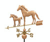 Mare and Colt Weathervane 