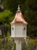12"W x 28"H - Hexagon Dovecote Birdhouse