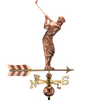 Golfer Weathervane 1