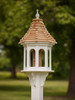 14" x 36" Octagon Bird Feeder with Slope Roof 