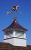 Small Pegasus Weathervane on cupola 