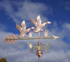 Two Flying Ducks Weathervane