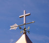 Premium Cross Weathervane