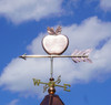 Small Apple Weathervane 