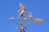 Bigfoot Family Copper Weathervane


