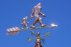 Bigfoot Family Copper Weathervane

