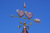 Two Hearts Weathervane