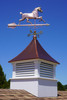 Antique Replica Hackney Horse Weathervane on Cupola 