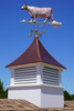 Antique Replica Cow with Horns Weathervane #2