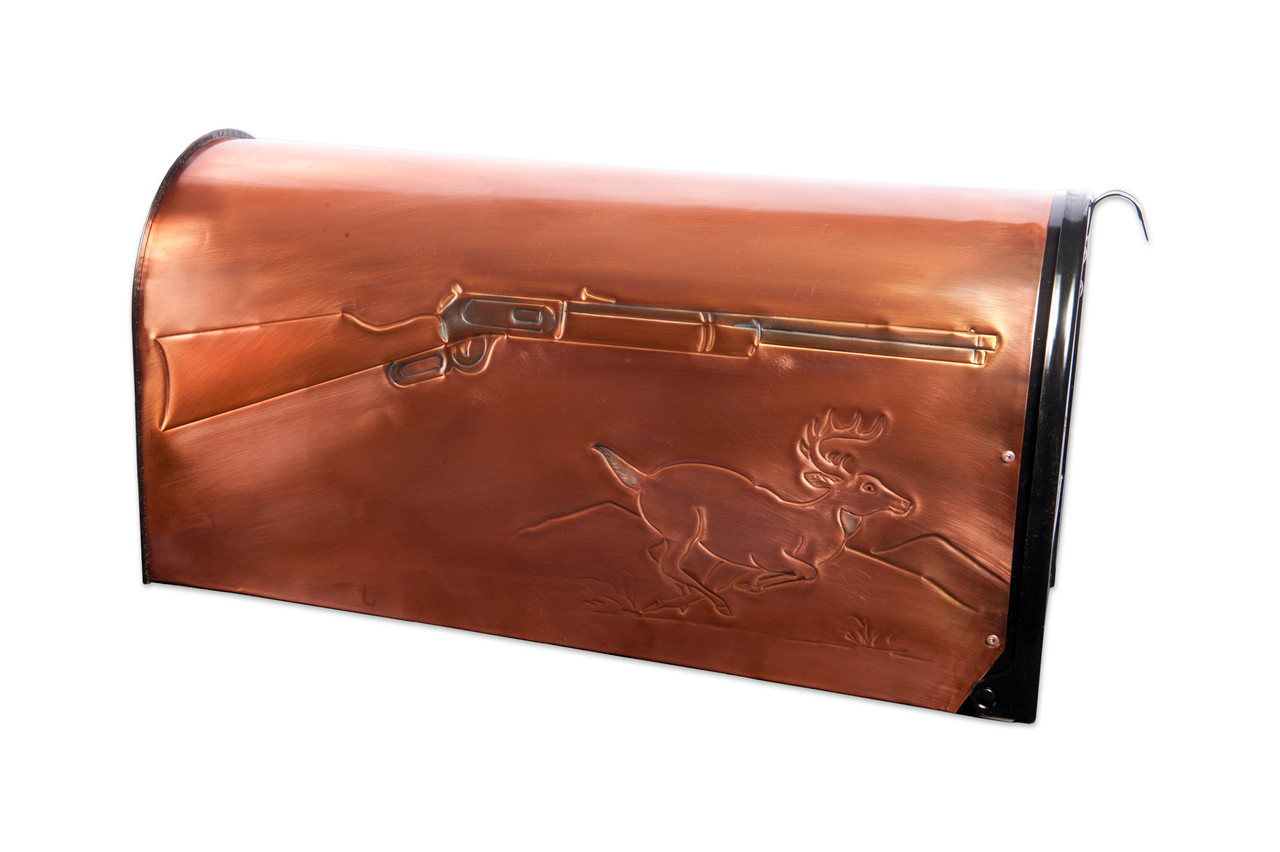 Winchester and Deer Mailbox Eastcoast Weathervanes