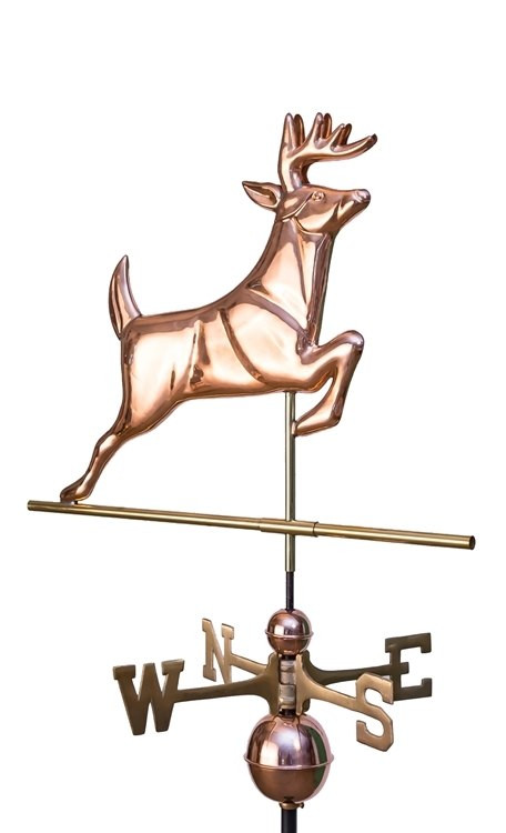 Leaping Buck Weathervane at Weathervanes of Maine