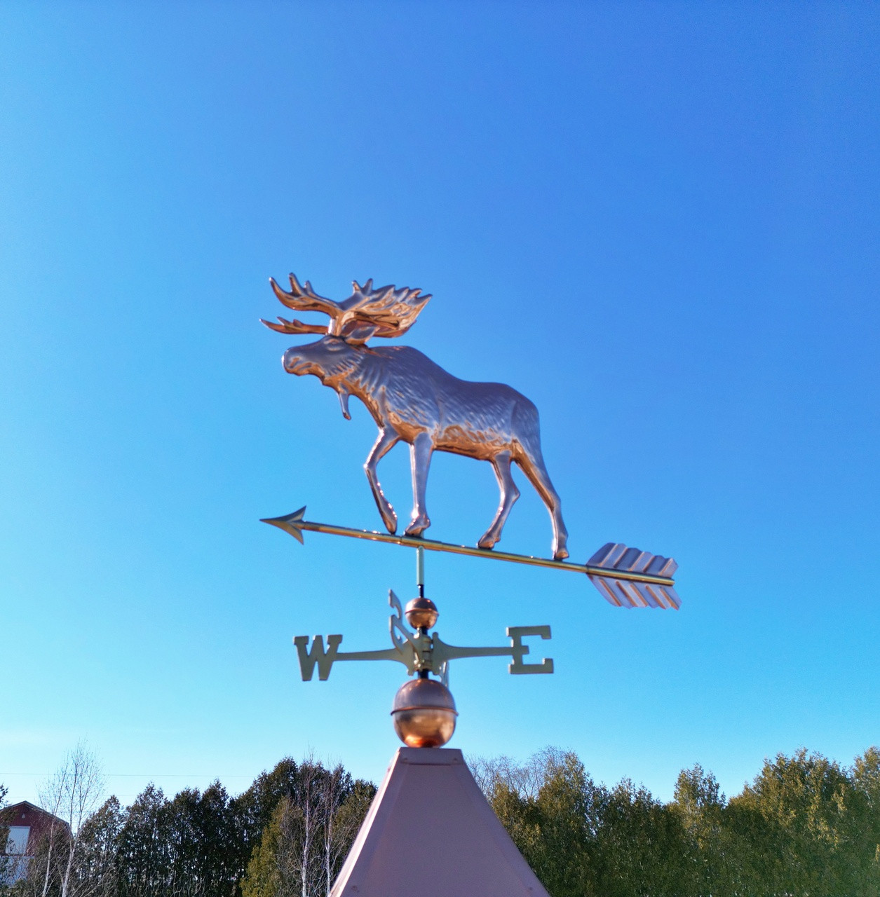 Moose Weathervane Eastcoast Weathervanes