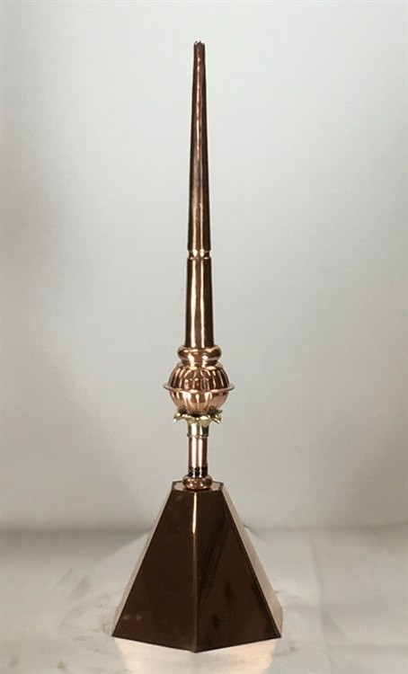 Finials with roof caps Eastcoast Weathervanes