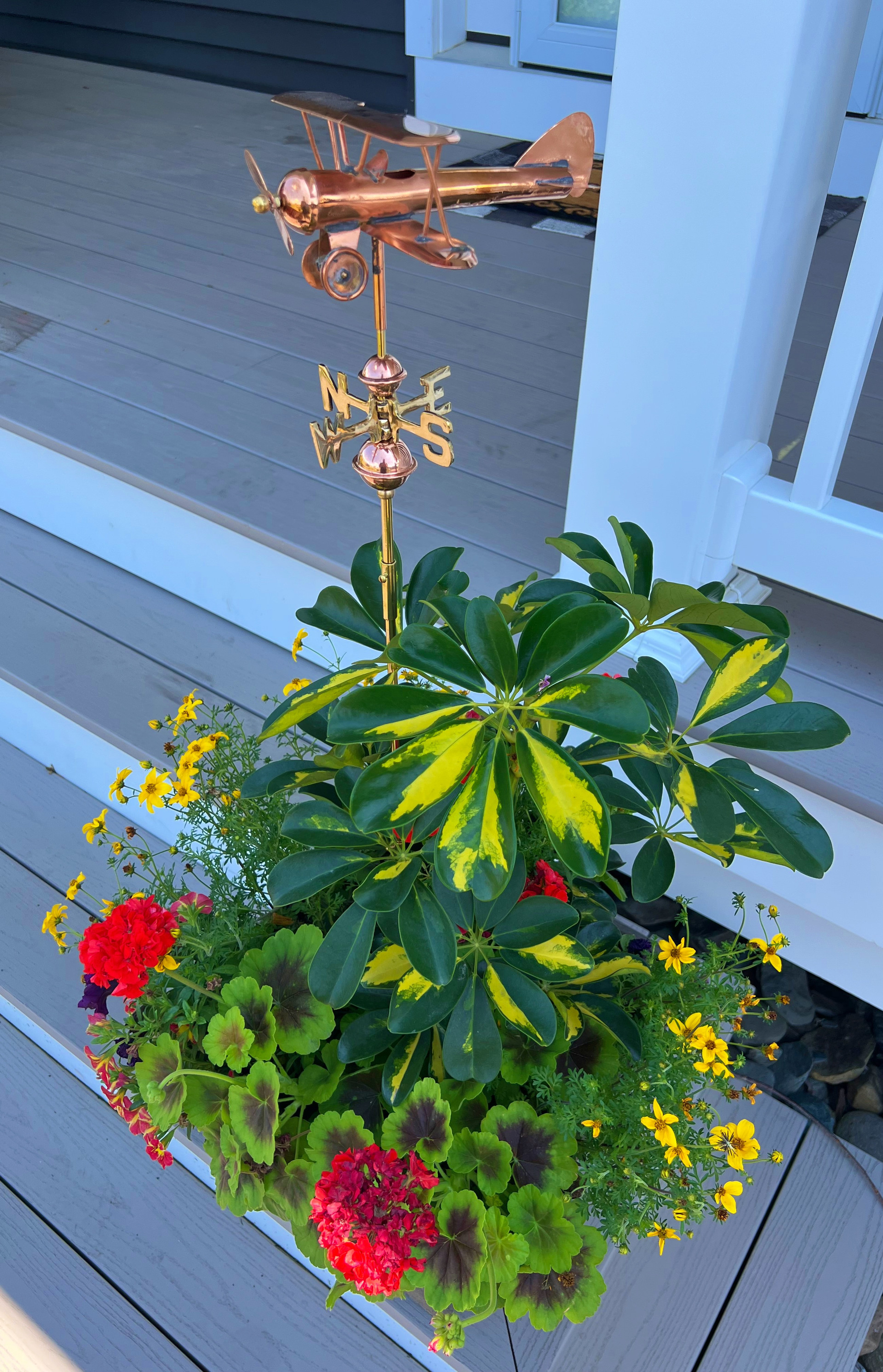 Bi Plane Extra Small Weathervane Kit Eastcoast Weathervanes