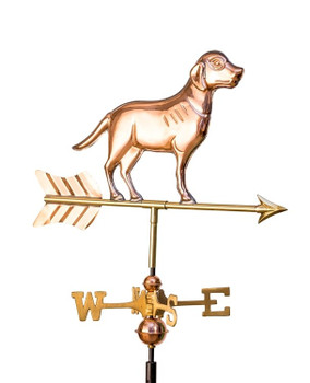 Small Lab Weathervane 