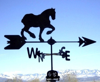 Clydesdale Horse Weathervane