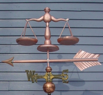 Scales of Justice Weathervane