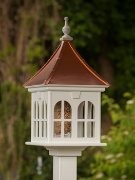 14” Square Double Window Bird Feeder