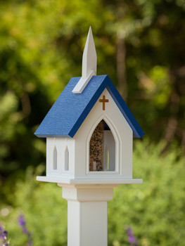 10"x 22" Vinyl Church Bird Feeder 10"x 22" Vinyl Church Bird Feeder