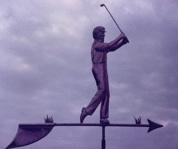 Golfer Weathervane 2