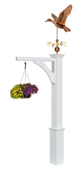 Frankfort Weathervane Post