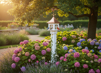 Bethany Birdfeeder with Weathervane 