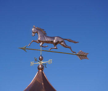 Large Horse with arrow 