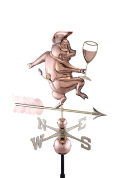 Party Pig (Swine-O) Weathervane