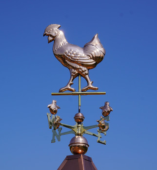 Hen and Chicks Weathervane