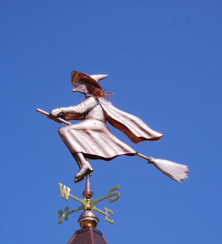 Large Witch Weathervane 