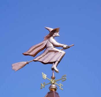 Large Witch Weathervane 