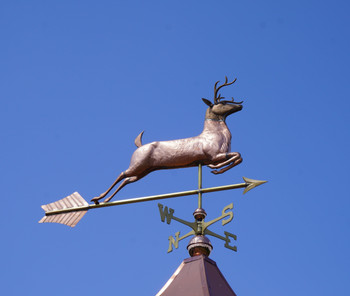 Antique Replica Stag Weathervane 