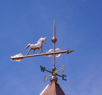 Horse Finial Arrow Weathervane