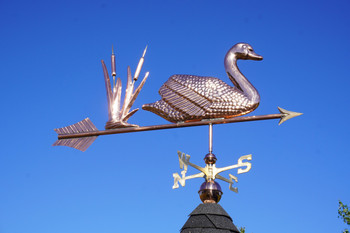 Swan & Cattails Weathervane