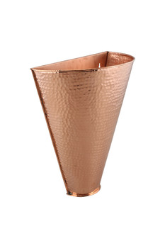 Hand Hammered Copper Wall Planter