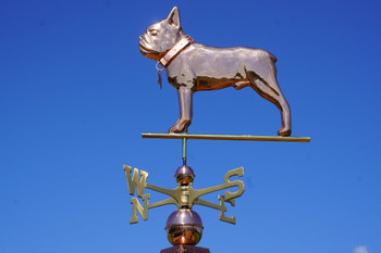 French Bulldog Weathervane with Collar 