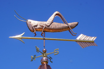 Antique Replica Grasshopper Weathervane
