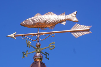 Antique Replica Fish Weathervane 