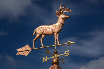 Large Standing Deer Weathervane