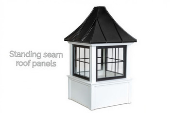 Blackstone Cupola with standing seam 