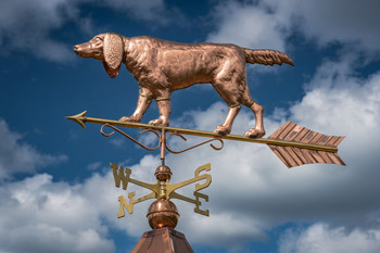 Antique Replica Hunting Dog Weathervane 