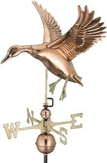 Landing Duck Weathervane 3