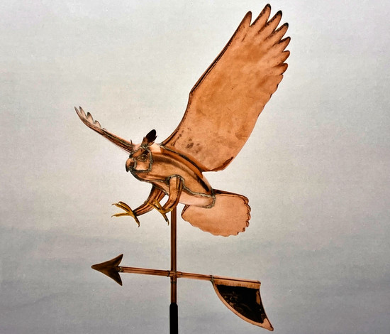 Flying Owl Weathervane