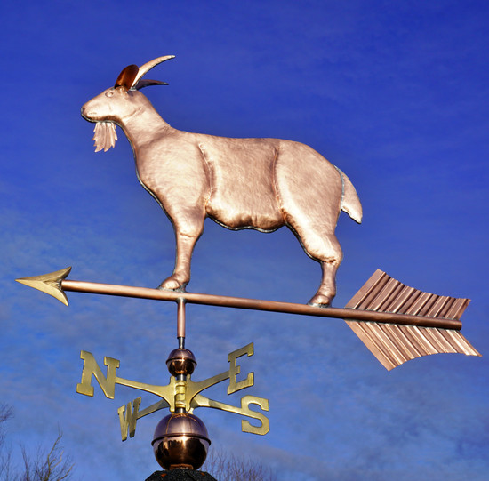 Large Goat Weathervane