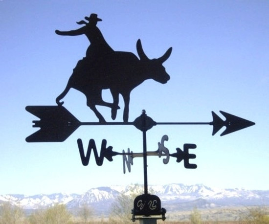 Bull Rider Weathervane