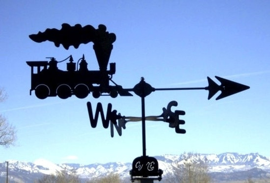 Train Weathervane